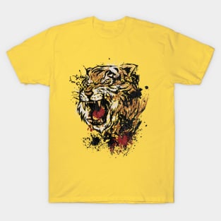 Tiger paint T-Shirt